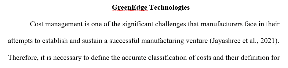 Create a new manufacturing business