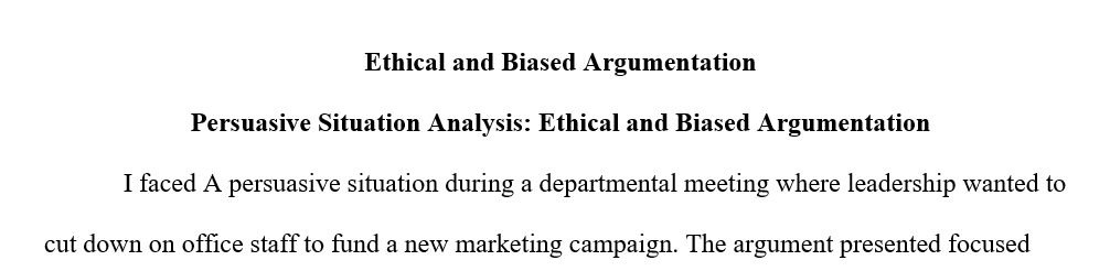 Critical inquiry and argumentation skills