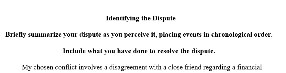 Theories, strategies, and skills necessary for conflict resolution