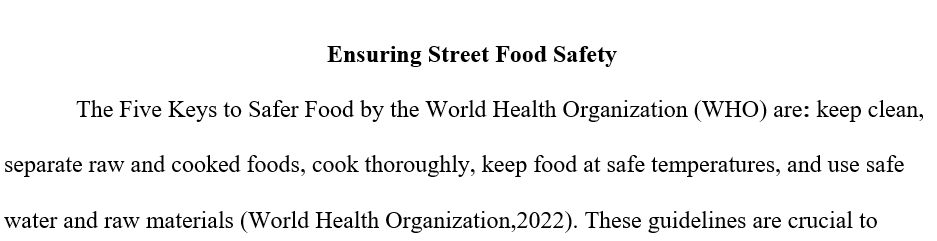 What are the five keys to safer food