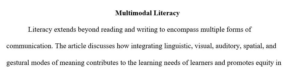 What is literacy