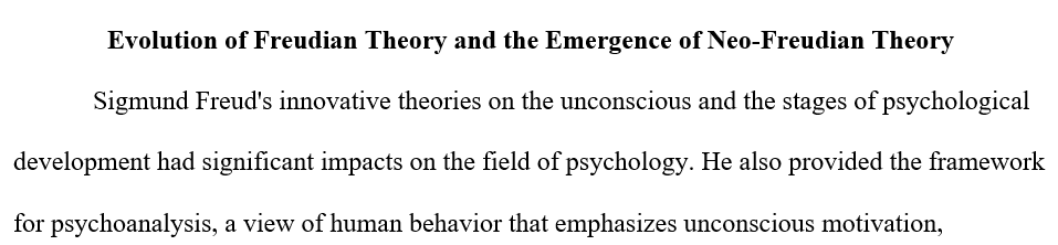 's ideas regarding the unconscious mind