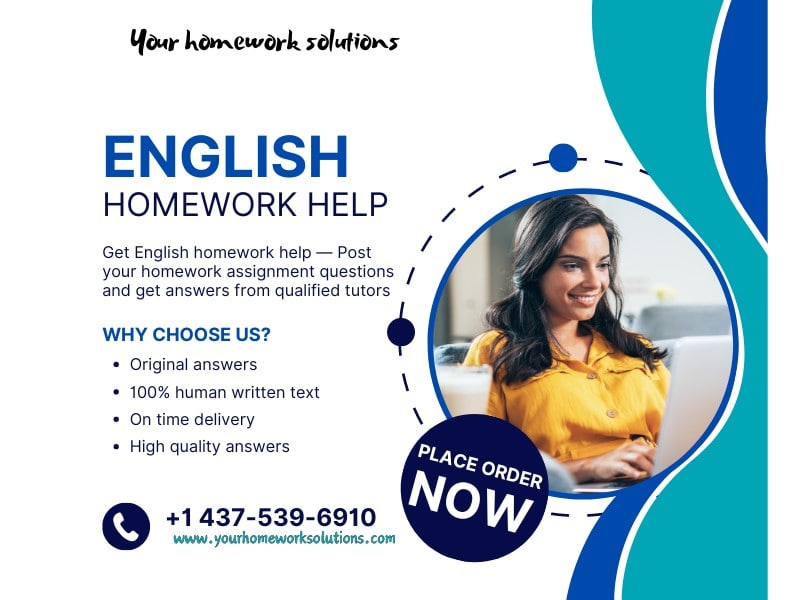 English homework help