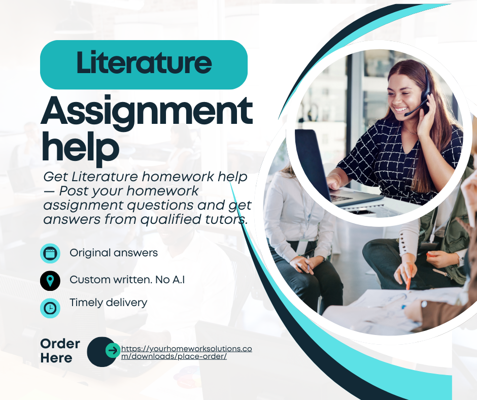 Literature homework help