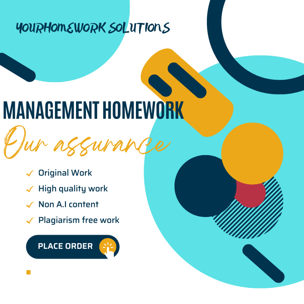 Management homework help/ Management Assignment help