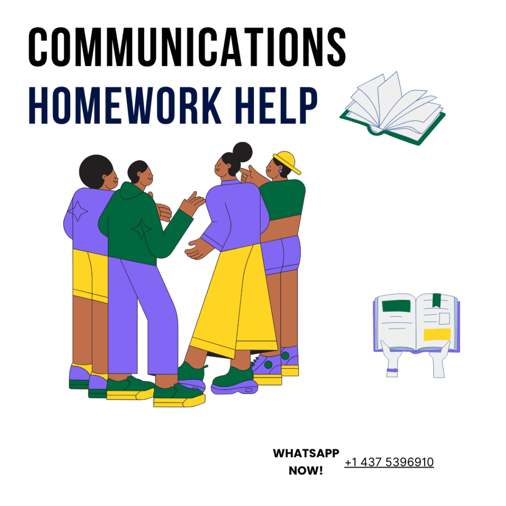 Communications homework help