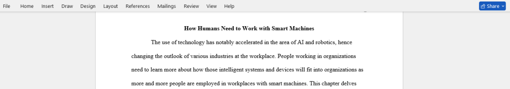 smart machines