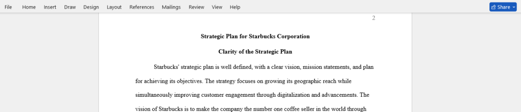 strategic plan