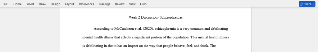 schizophrenias 