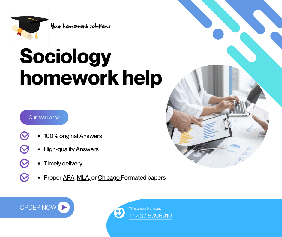 Sociology Homework Help