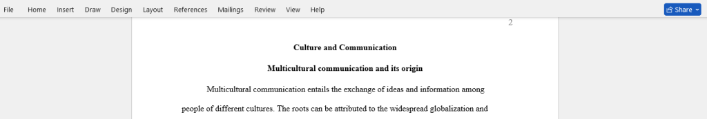 culture and communication