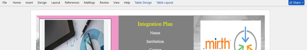 integration plan