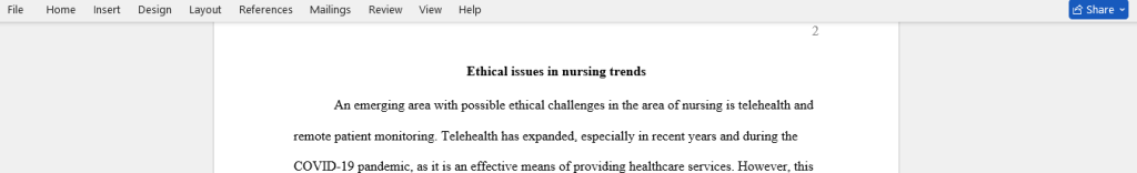 nursing trends 