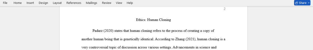 human cloning 