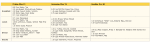 Food Intake Analysis