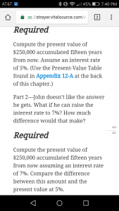 Adjusted rate of return