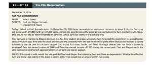 Write a tax memorandum for this research problem which should include sections for facts