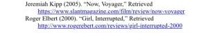 You need to watch two films and write one page reaction paper  
