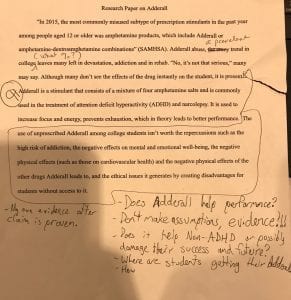 Is unprescribed adderall worth the negative health effects on the human brain and body for success in academics