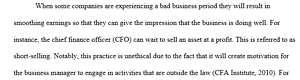 Accounting techniques
