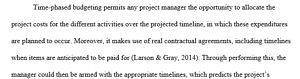 Budget allows project managers to control project costs