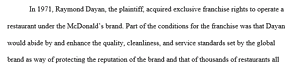 Business law case