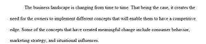 Consumer Behavior and Marketing Strategy