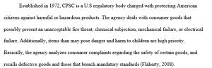 Consumer Product Safety Commission