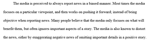 Criticisms of News Media