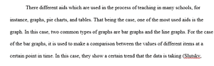 Describe two common types of graphs