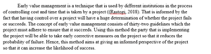 Earned value management