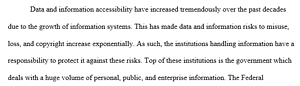 Effective security management programs.
