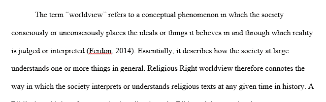 Emergence of the Religious Right