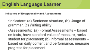 English Language Learner
