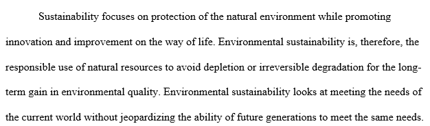 Environmental Sustainability practices the U.S. vs Europe