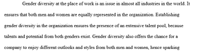Evaluating a Company's Culture for Diversity