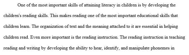 Explain the rationale for using RTI in a kindergarten class