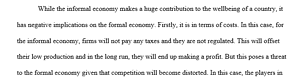 Firms operating in the formal economy