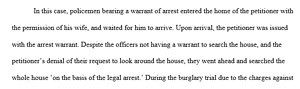 Fourth Amendment and Search and Seizure