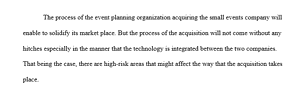 High risk areas in technological integration