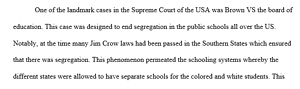 Historical Supreme Court case