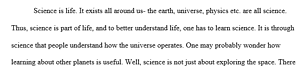 Learning about science