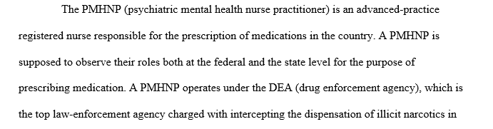 Legalities associated with prescribing controlled substances