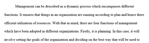 Management Function