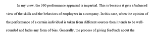 Performance appraisals at work
