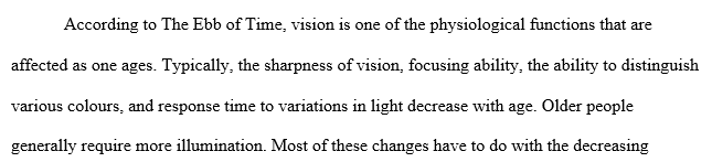 Physiological changes