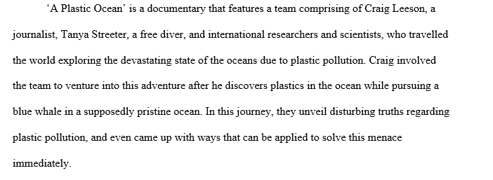 Plastic Ocean