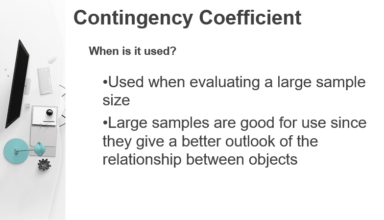 Powerpoint on Contingency Coefficient 