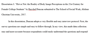 ProQuest library Dissertation and Thesis database