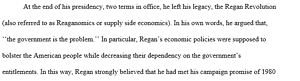 Reagan Revolution